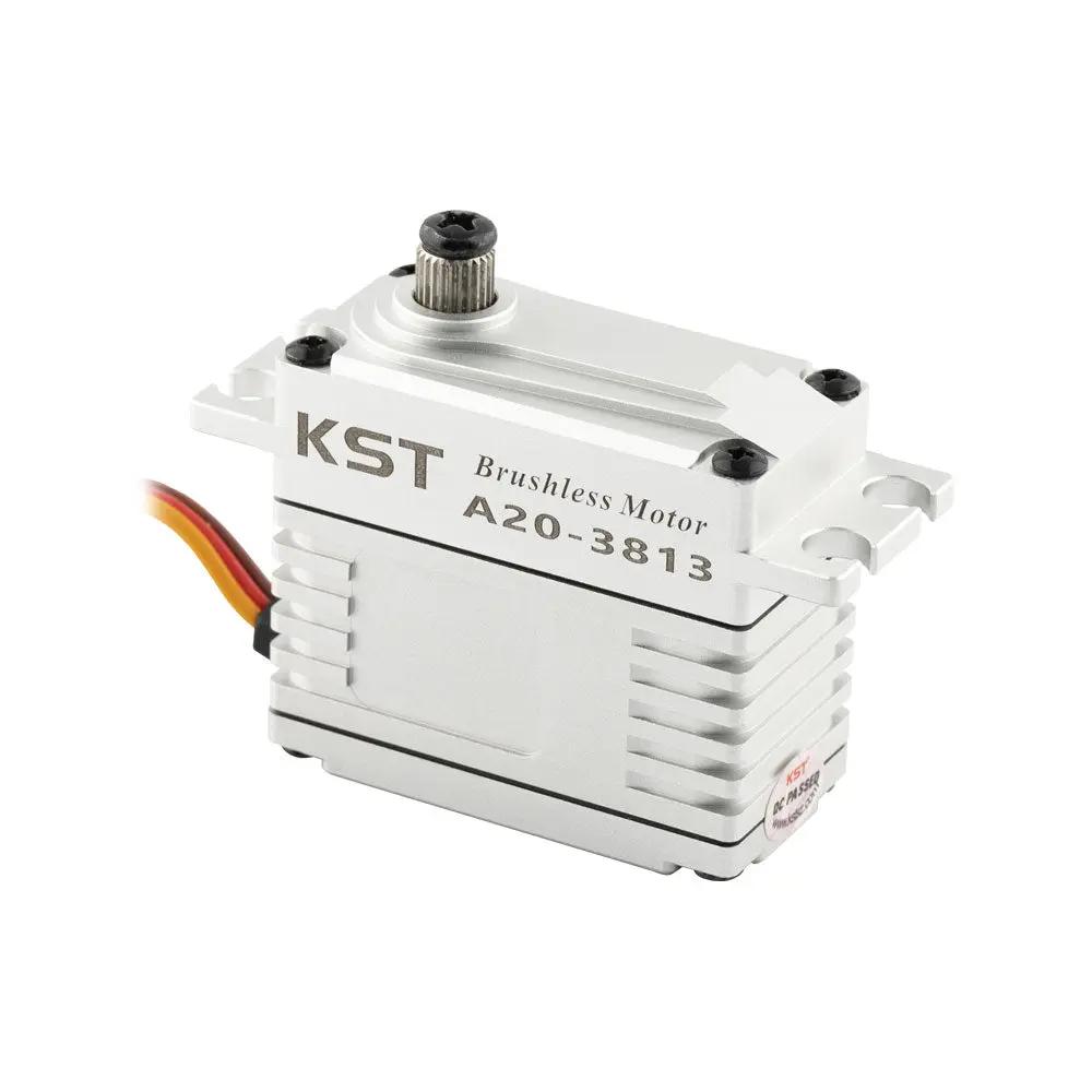 KST A20-3813 V8.0 Brushless HV Servo – 43kg.cm High-Torque Servo