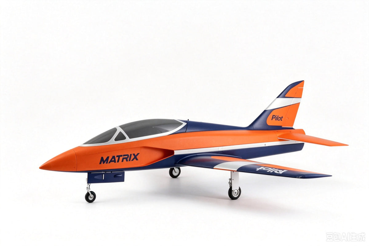 Pilot-RC Foam Matrix EDF 90mm orange/blue