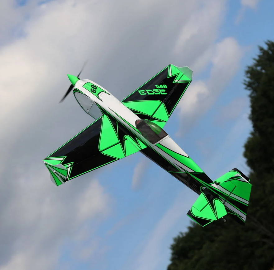 OMP Hobby 60" Edge 540 green Kevlar Reinforced power combo