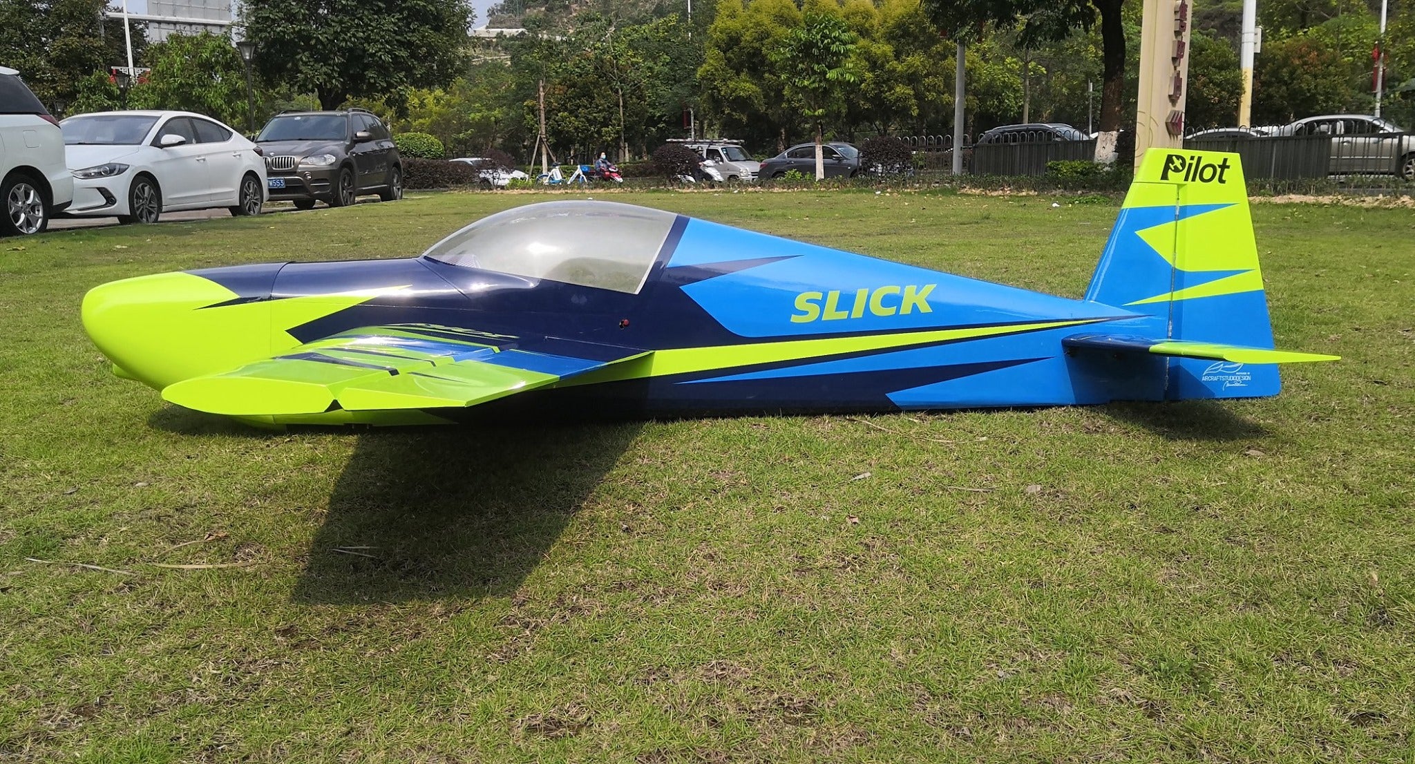 » Pilot rc Slick 360 89" 2.26M 02 blue/green