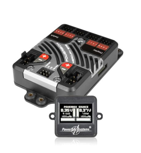 PowerBox Mercury SR2 IGyro, OLED screen