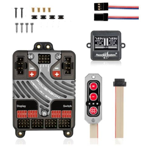 PowerBox Mercury SR2 IGyro, OLED screen