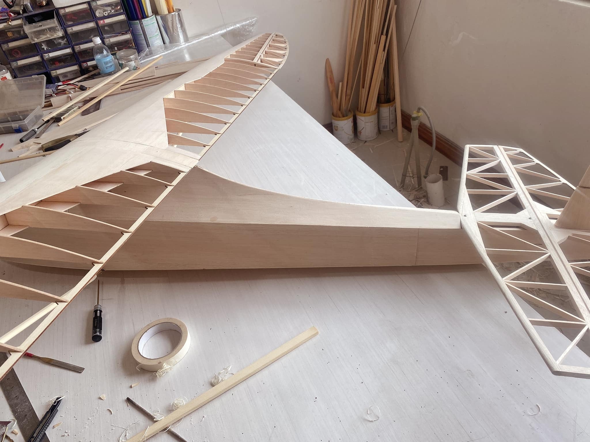 Value planes 1/4 Grunau Baby Glider 3400mm