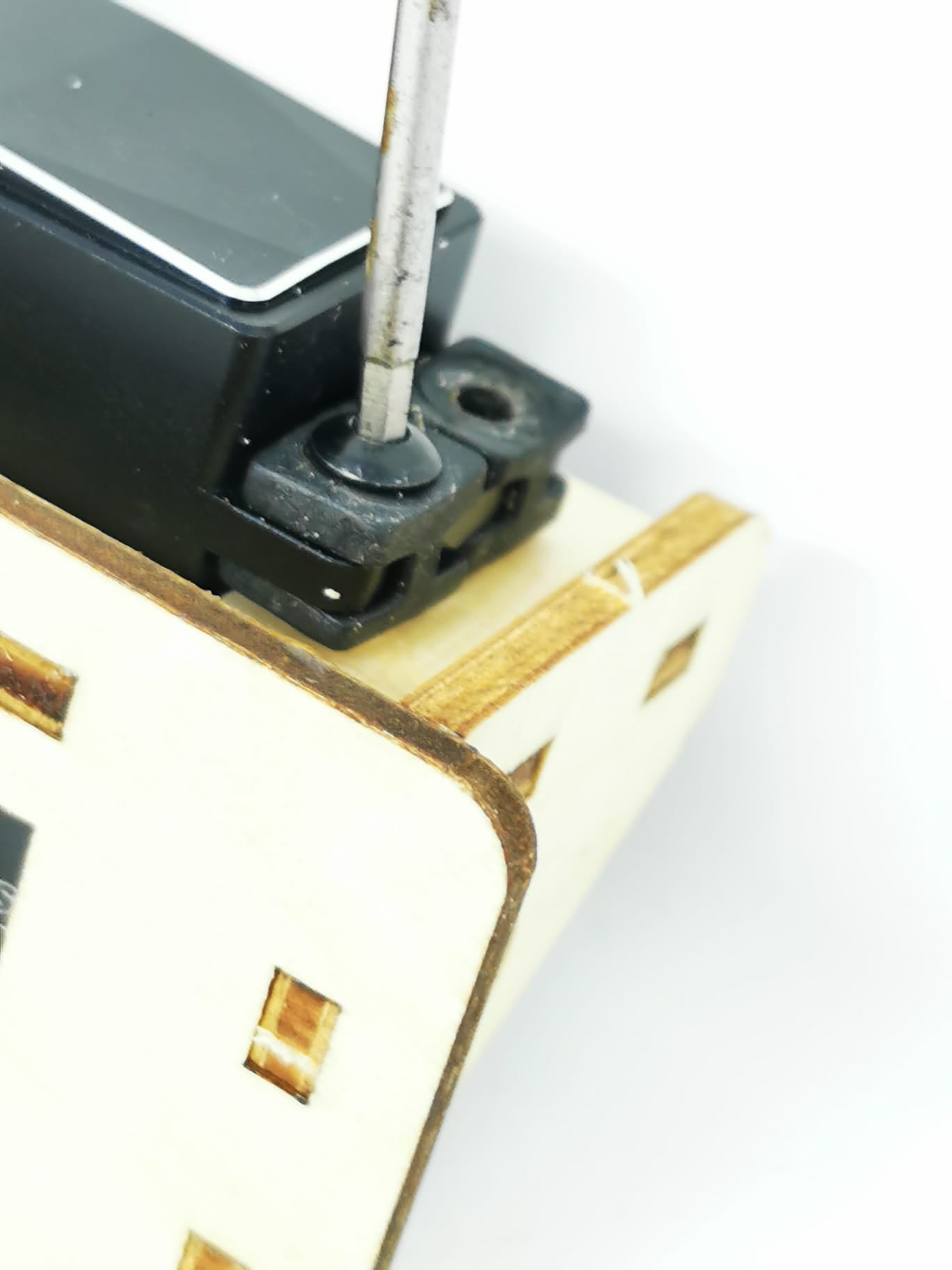 Servo-Inbusschrauben 12x3mm schwarz 10 Stück