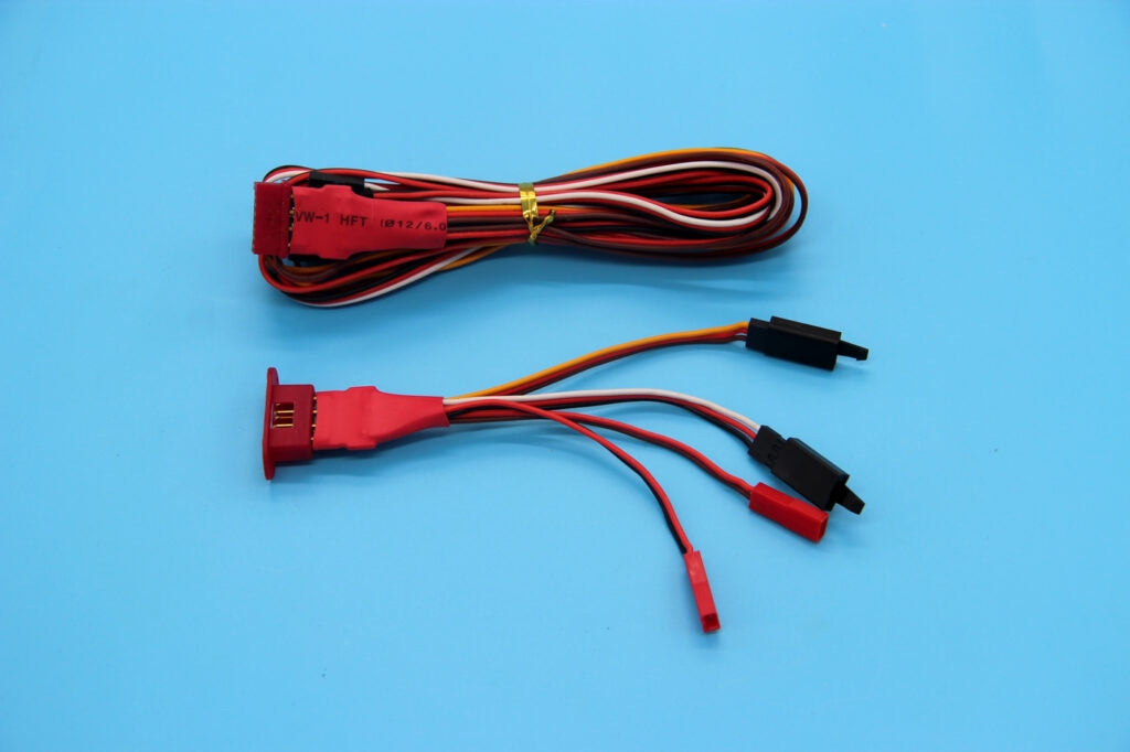 Pilot rc MPX multi-wire servo/electric retract/brake plug, set