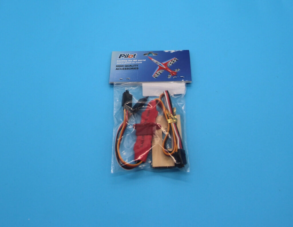 Pilot rc MPX multi-wire servo/electric retract/brake plug, set