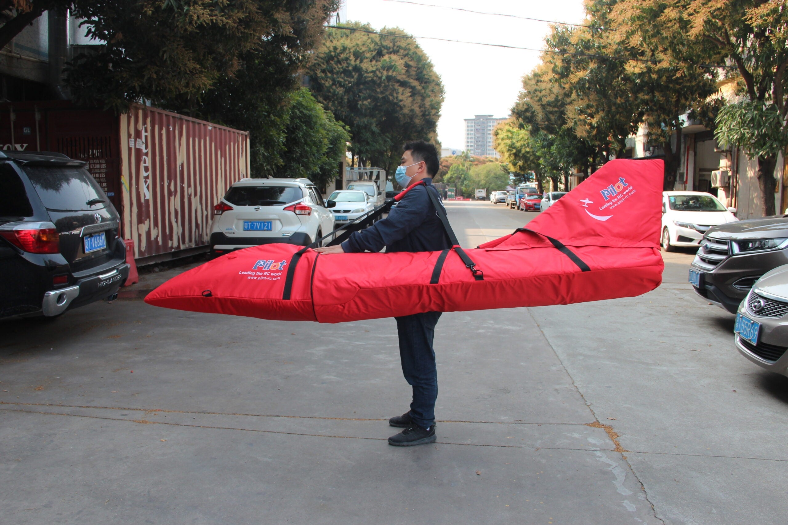 Pilot RC Rumpftasche J10 Jet 2,8 m