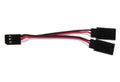Servo Y - cable Futaba/JR 100mm 2x male 1x Female