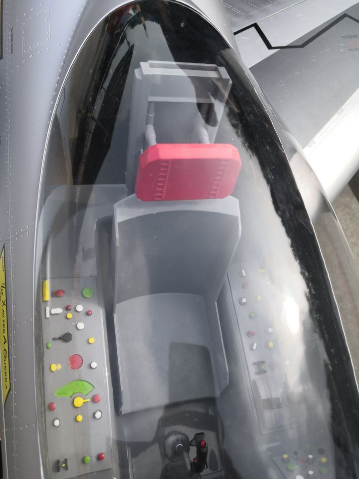 Pilot rc 2.2m F-86D Sabre with tail pipe, UAT, Kevlar fuel tank