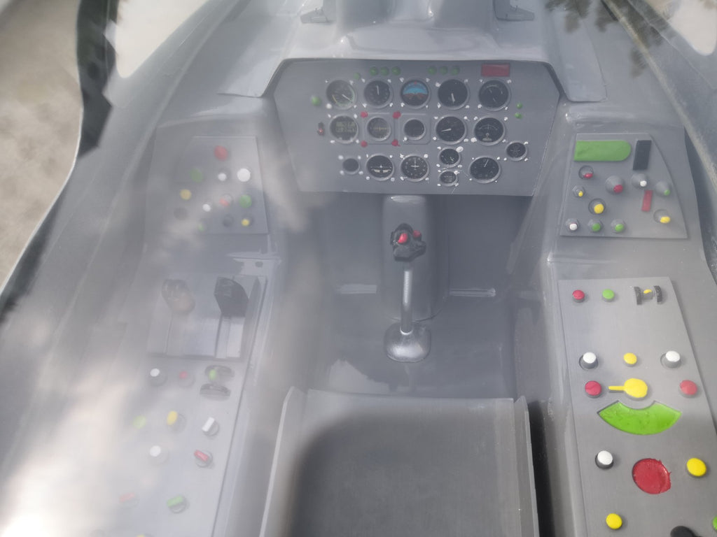 Pilot rc 2.2m F-86D Sabre with tail pipe, UAT, Kevlar fuel tank