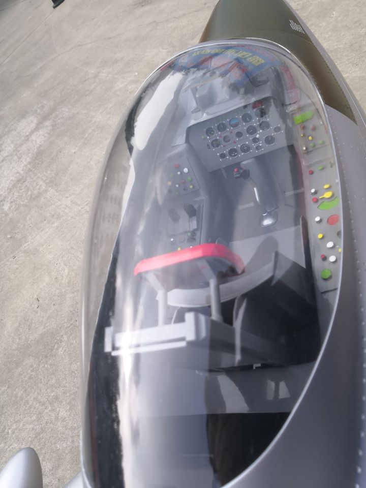 Pilot rc 2.2m F-86D Sabre with tail pipe, UAT, Kevlar fuel tank