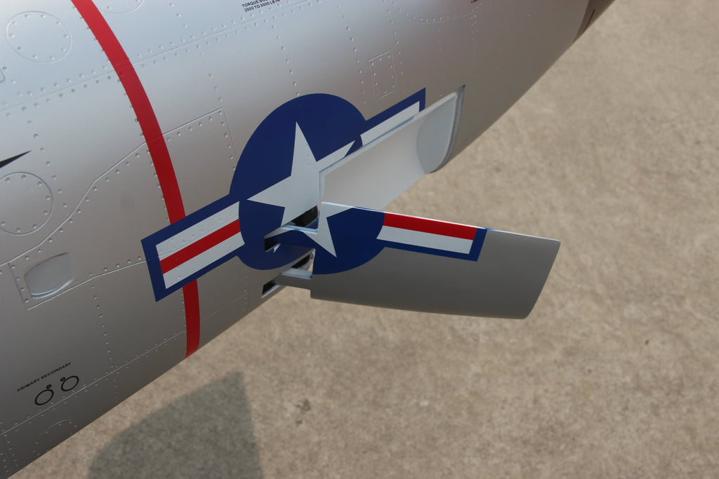 Pilot rc 2.2m F-86D Sabre with tail pipe, UAT, Kevlar fuel tank