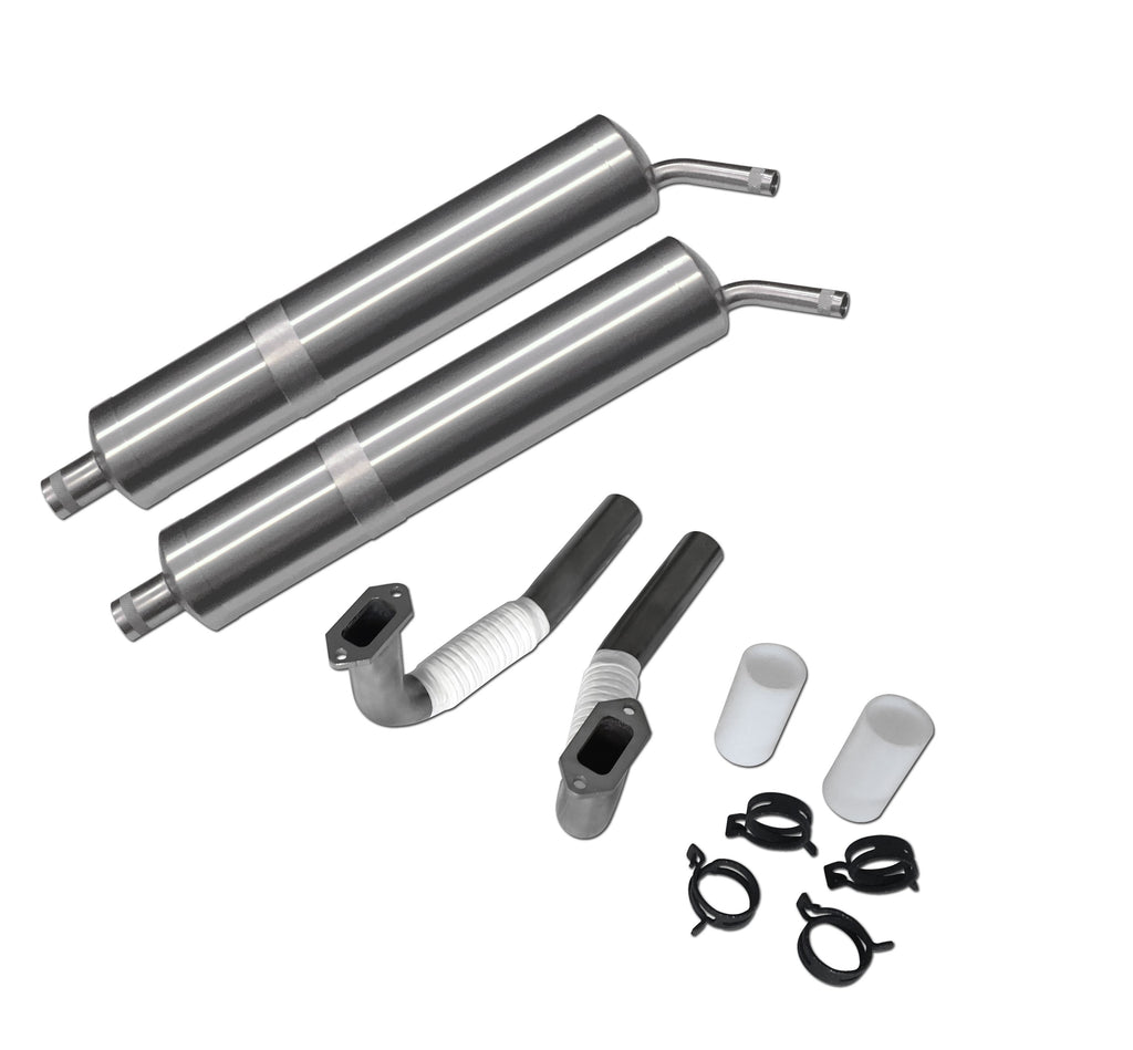 K&S Muffler Set twin, DLE60, Ephil-X76