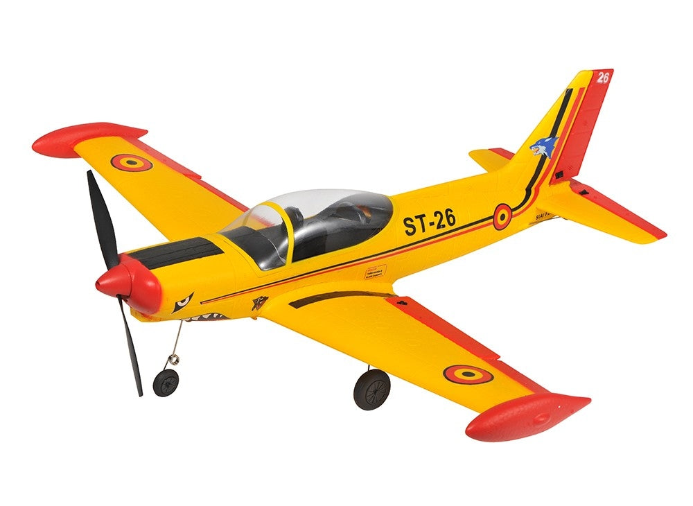 TOP RC HOBBY 450mm SF260 Siai Marchetti Yellow RTF Mode 2