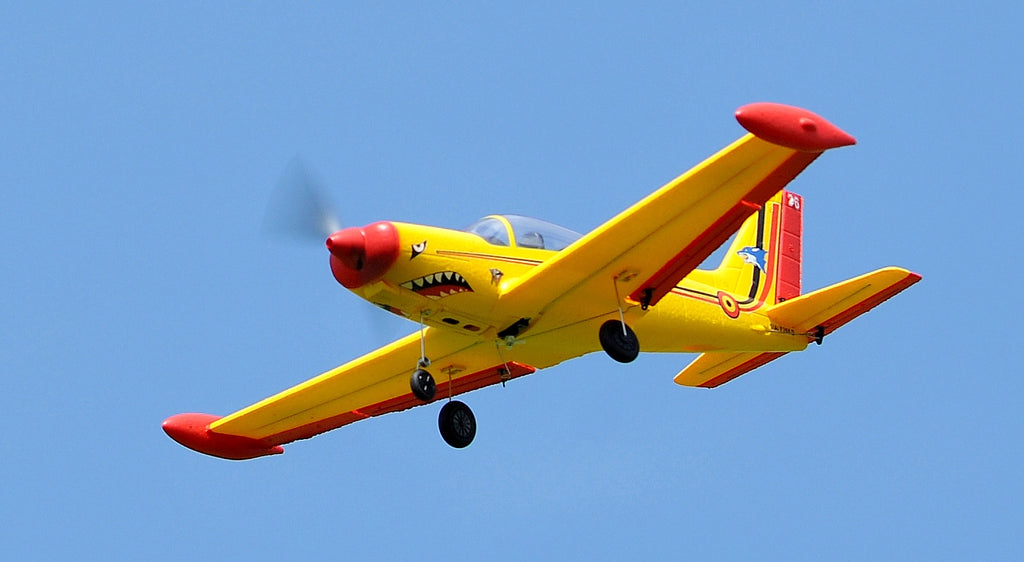 TOP RC HOBBY 450mm SF260 Siai Marchetti Yellow RTF Mode 2