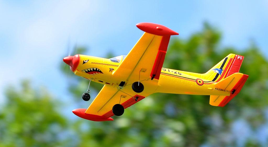 TOP RC HOBBY 450mm SF260 Siai Marchetti Yellow RTF Mode 2
