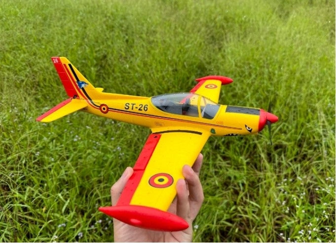 TOP RC HOBBY 450mm SF260 Siai Marchetti Yellow RTF Mode 2