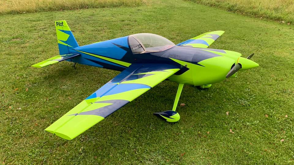 » Pilot rc Slick 360 89" 2.26M 02 blue/green