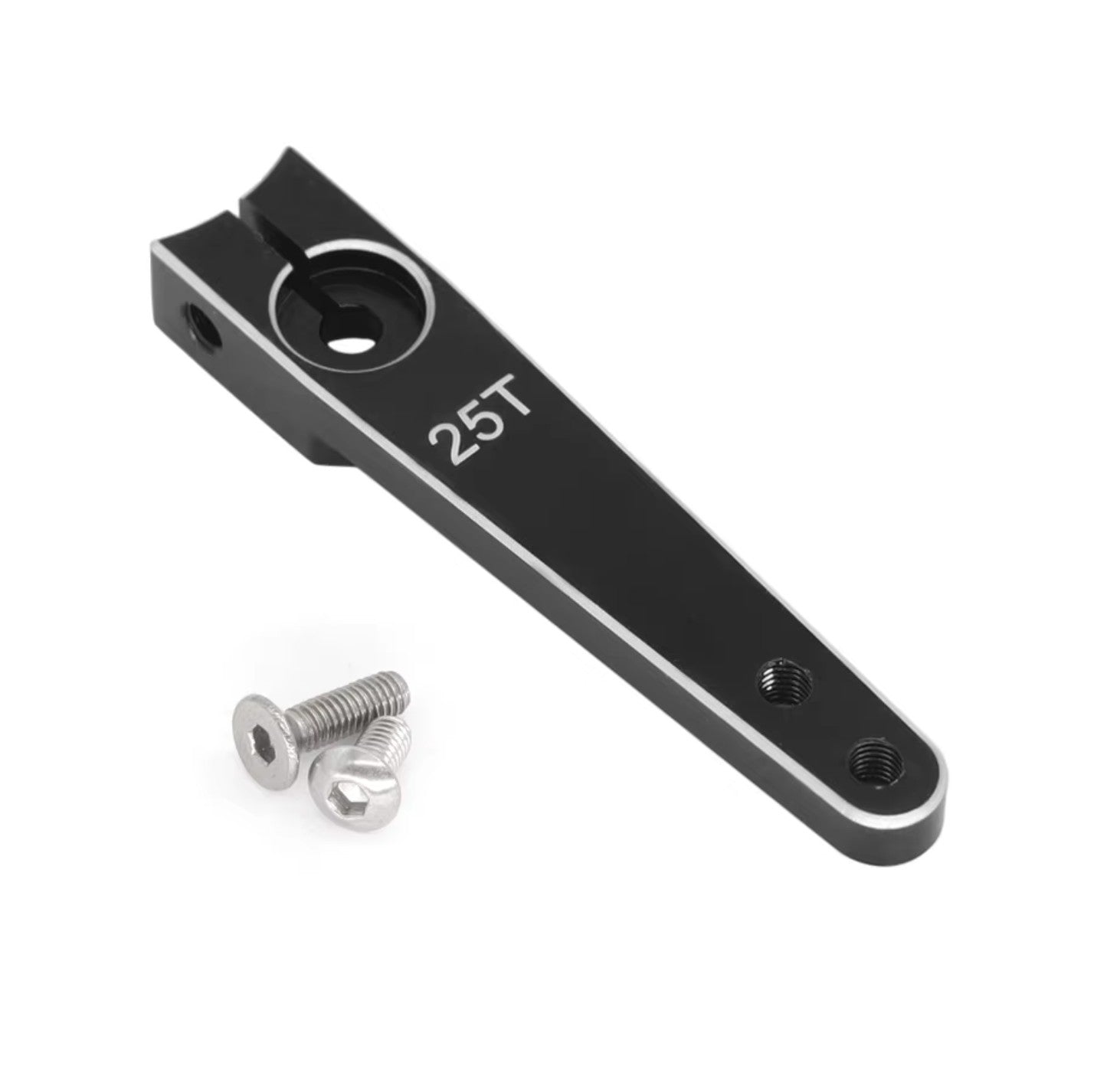 RCP aluminium servo arm black 32mm m2 25T