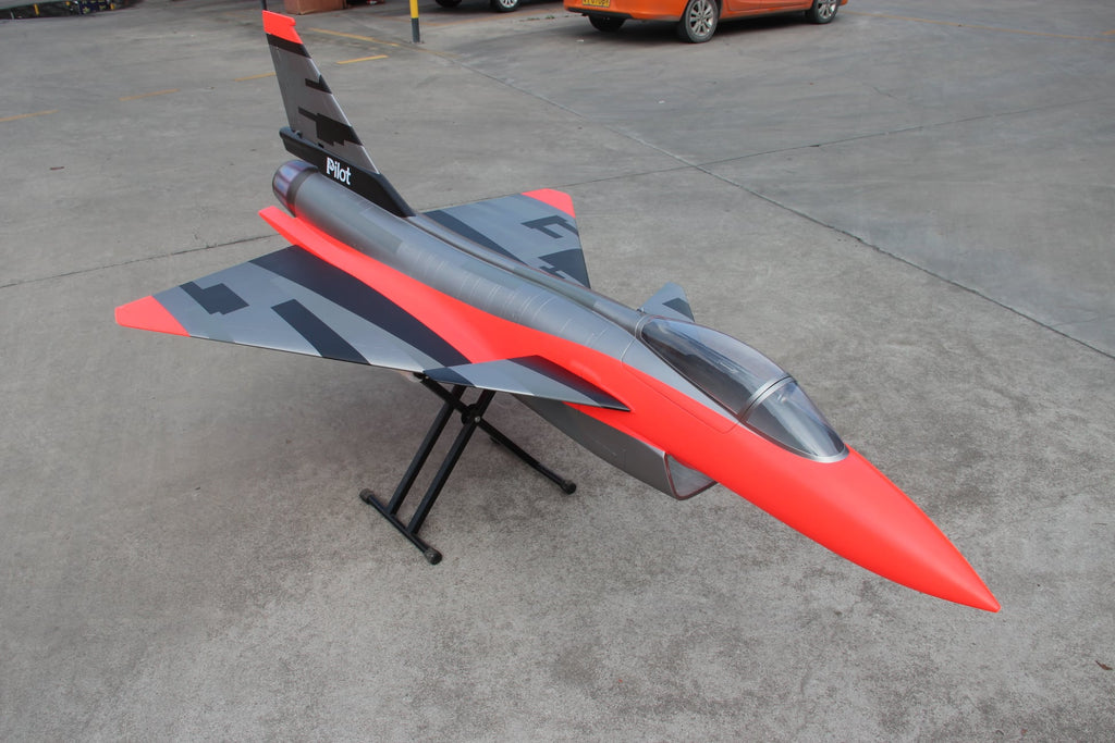 Pilot rc J10-B 2.84m Jet 06 retracts,air trap,tail pipe.