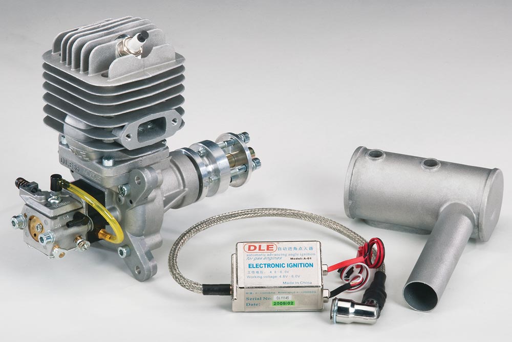 DLE55 model airplane engine
