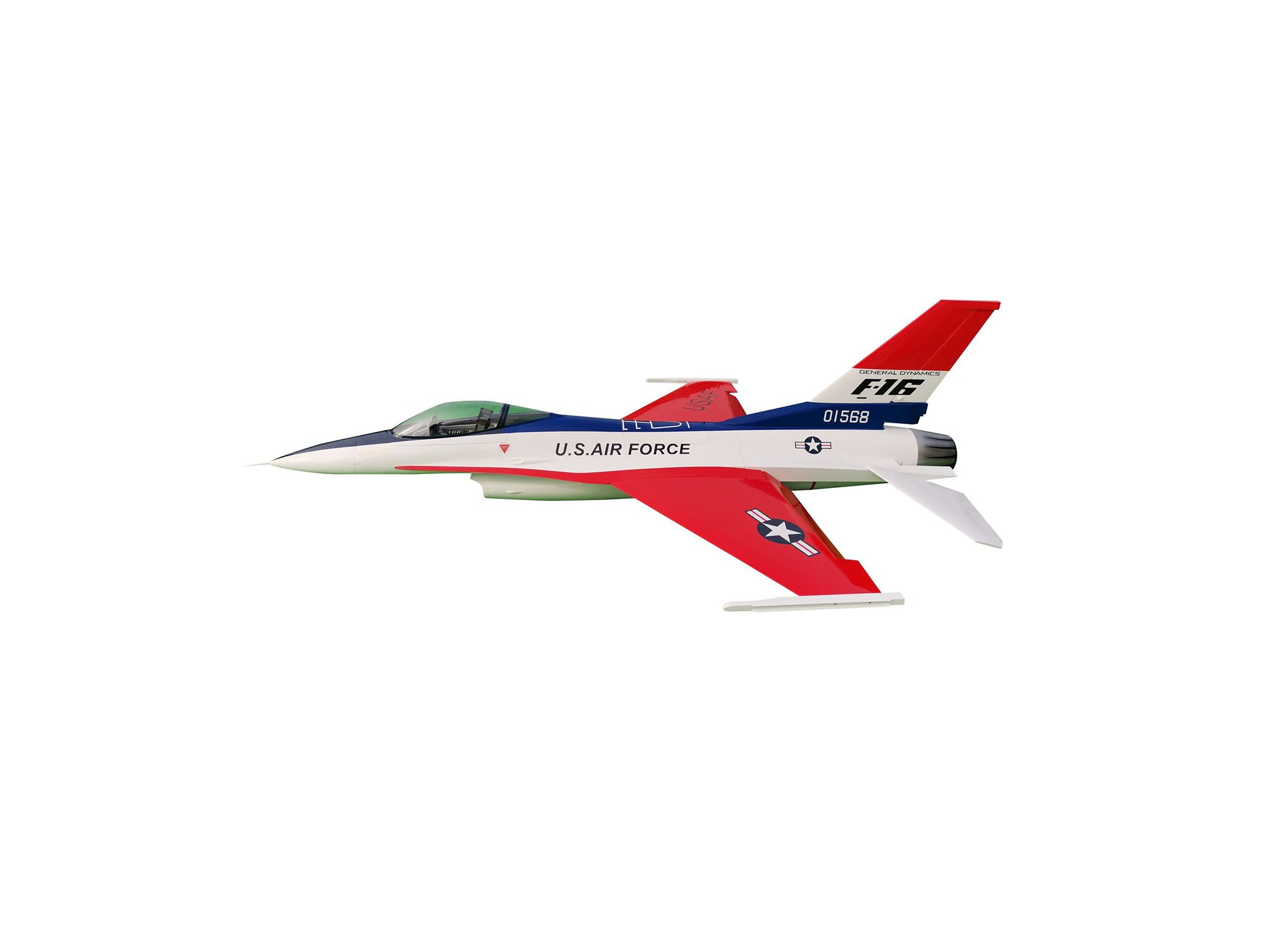 Pilot rc 1/5 F16 3.06m incl retracts 05