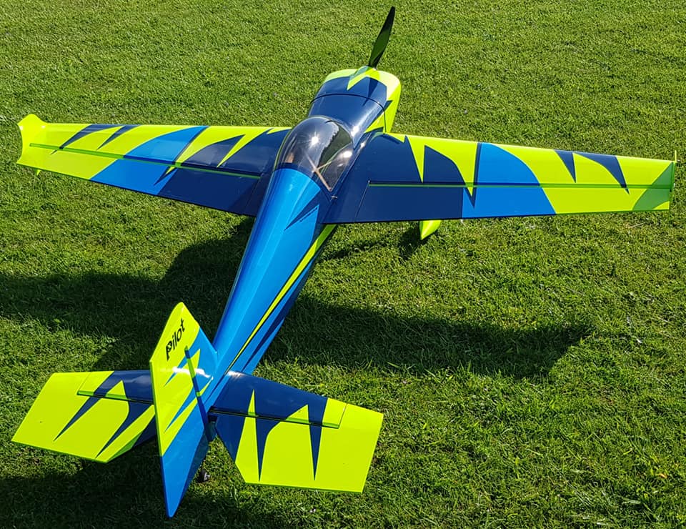Pilot rc Slick 360 67" 1,70M 02 πράσινο/μπλε
