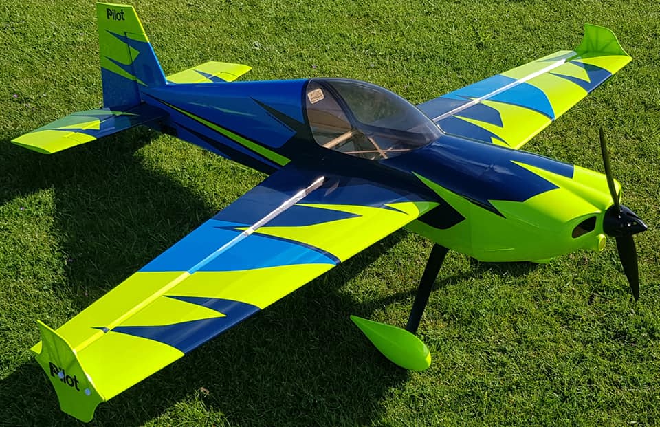 Pilot rc Slick 360 60" 1,52M 02 green/blue