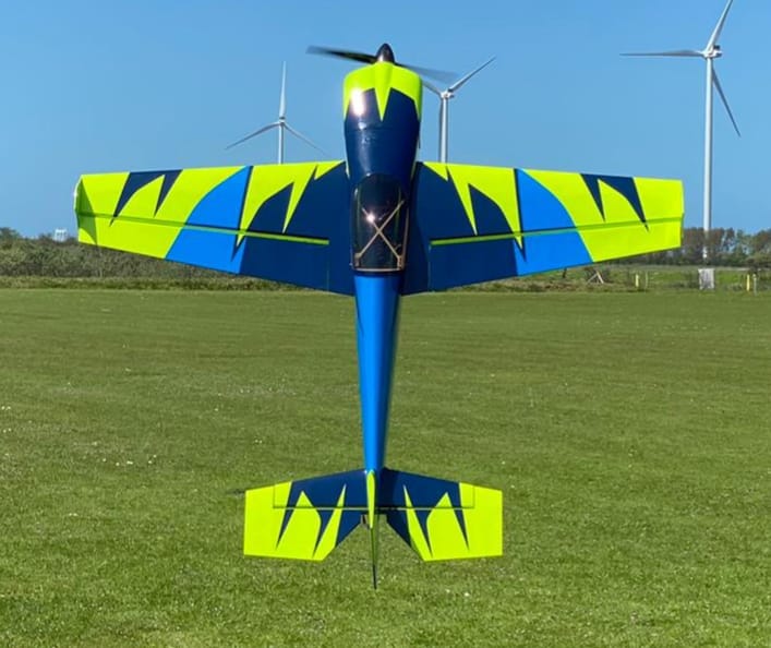 Pilot rc Slick 360 67" 1,70M 02 πράσινο/μπλε