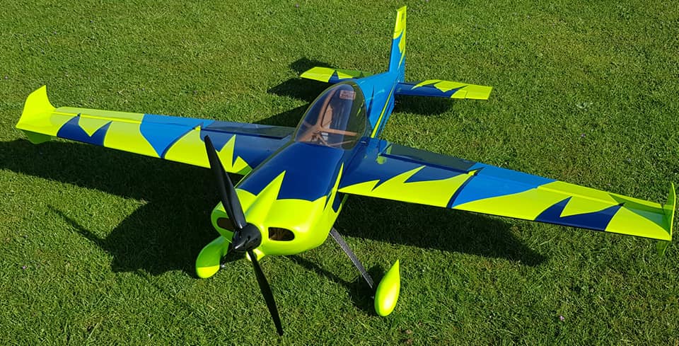 Pilot rc Slick 360 67" 1,70M 02 πράσινο/μπλε