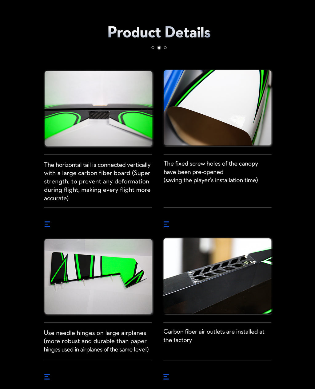 OMP Hobby 60" Edge 540 green Kevlar Reinforced power combo