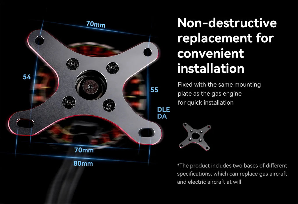 T-Motor AM740 combo 220KV 35-40cc 3D planes