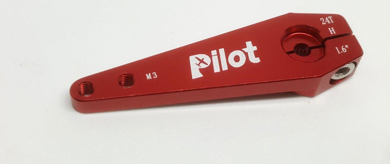 Pilot RC Aluminium-Servoarm 40 mm Hitec