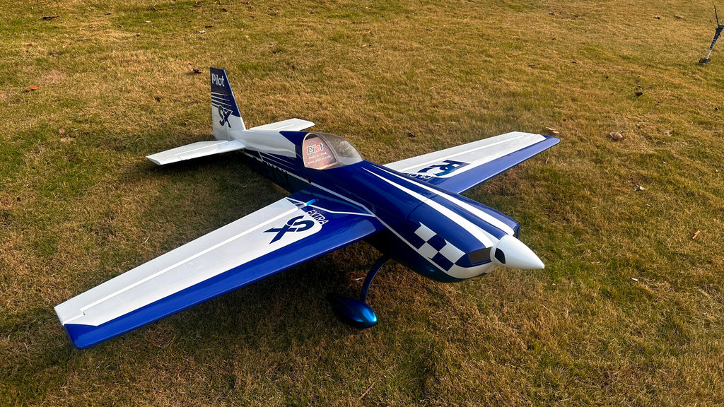 Pilot rc Extra 330SX 03 dark bleu/blue/white 90" 2.29m