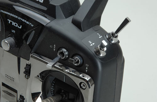 Futaba T10J-R3008SB 2,4 GHz T-FHSS M2 EU + batterie LiPo et chargeur