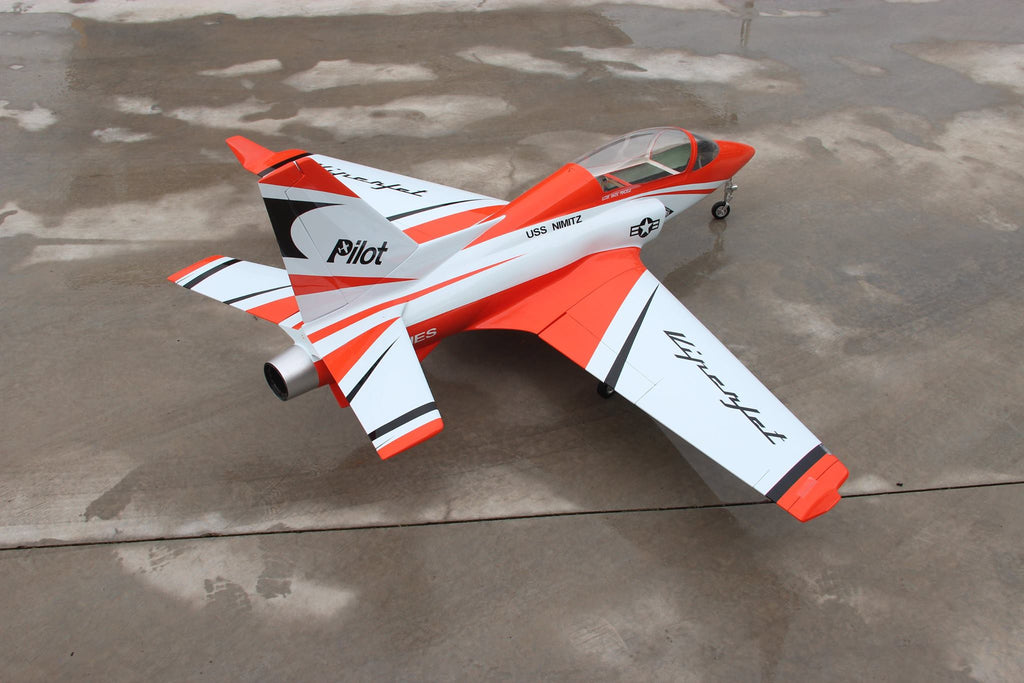 Pilot rc 2.2m Viper jet 07, retracts,air trap,tail pipe.