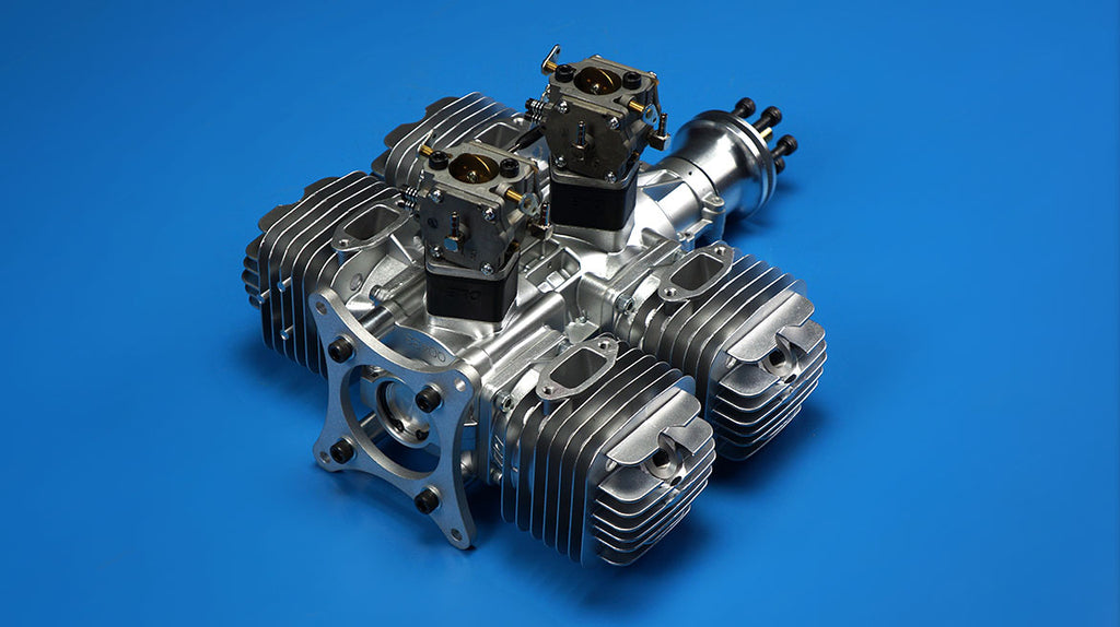 DLE222 V3 model airplane engine