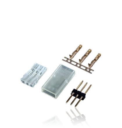 Powerbox connector male 10pcs