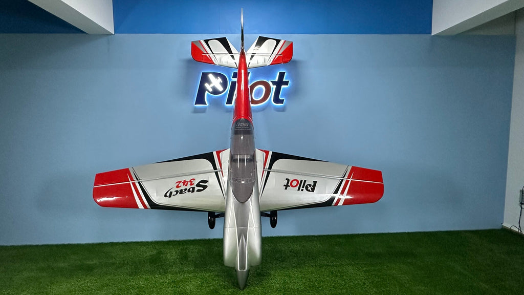 Pilot rc Sbach V2 90" 2.29m 11 red/silver