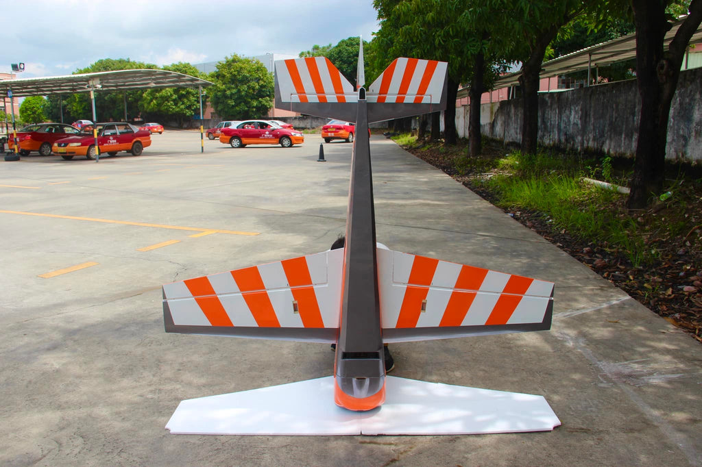 Pilot rc Laser 08 orange/silver 67" 1.70m