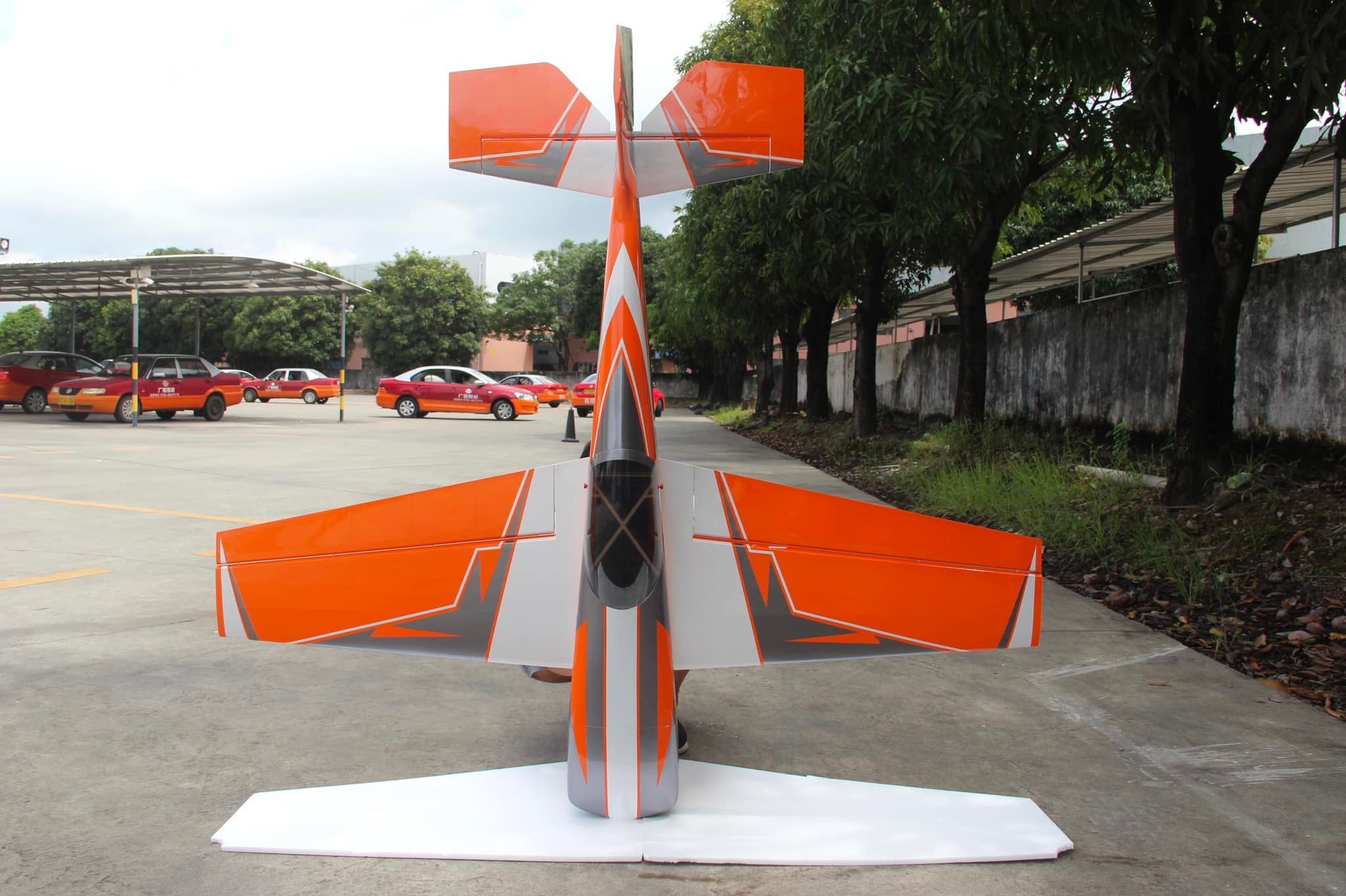 Pilot rc Laser 08 orange/silver 67" 1.70m