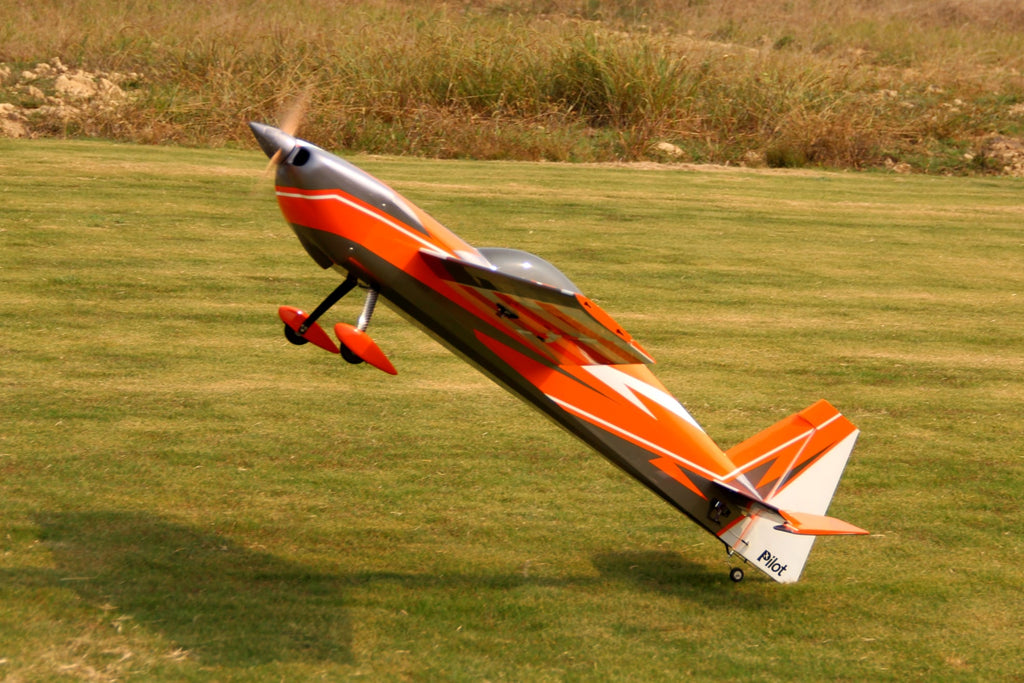 Pilot rc Laser 08 orange/silver 67" 1.70m