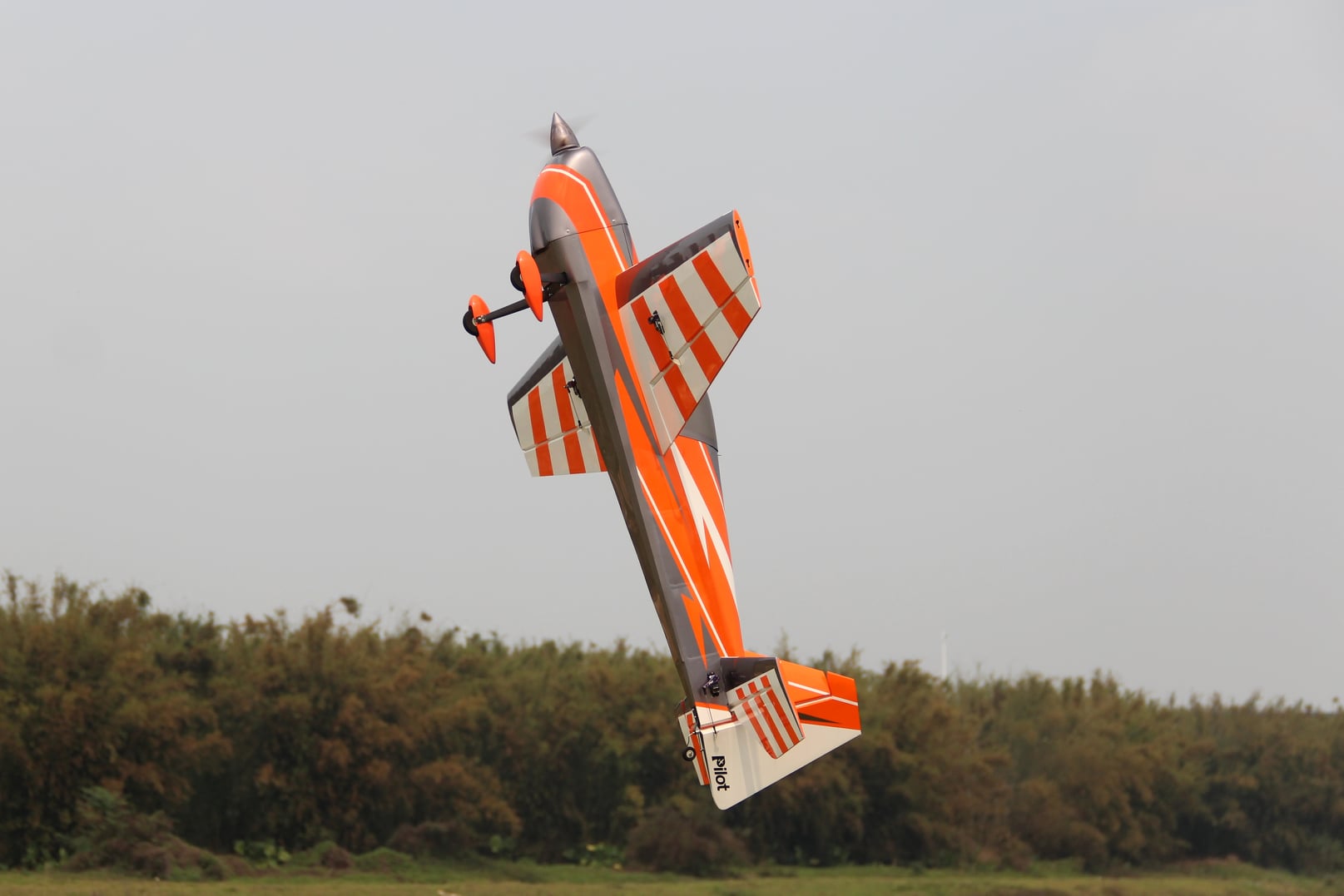 Pilot rc Laser 08 orange/silver 67" 1.70m