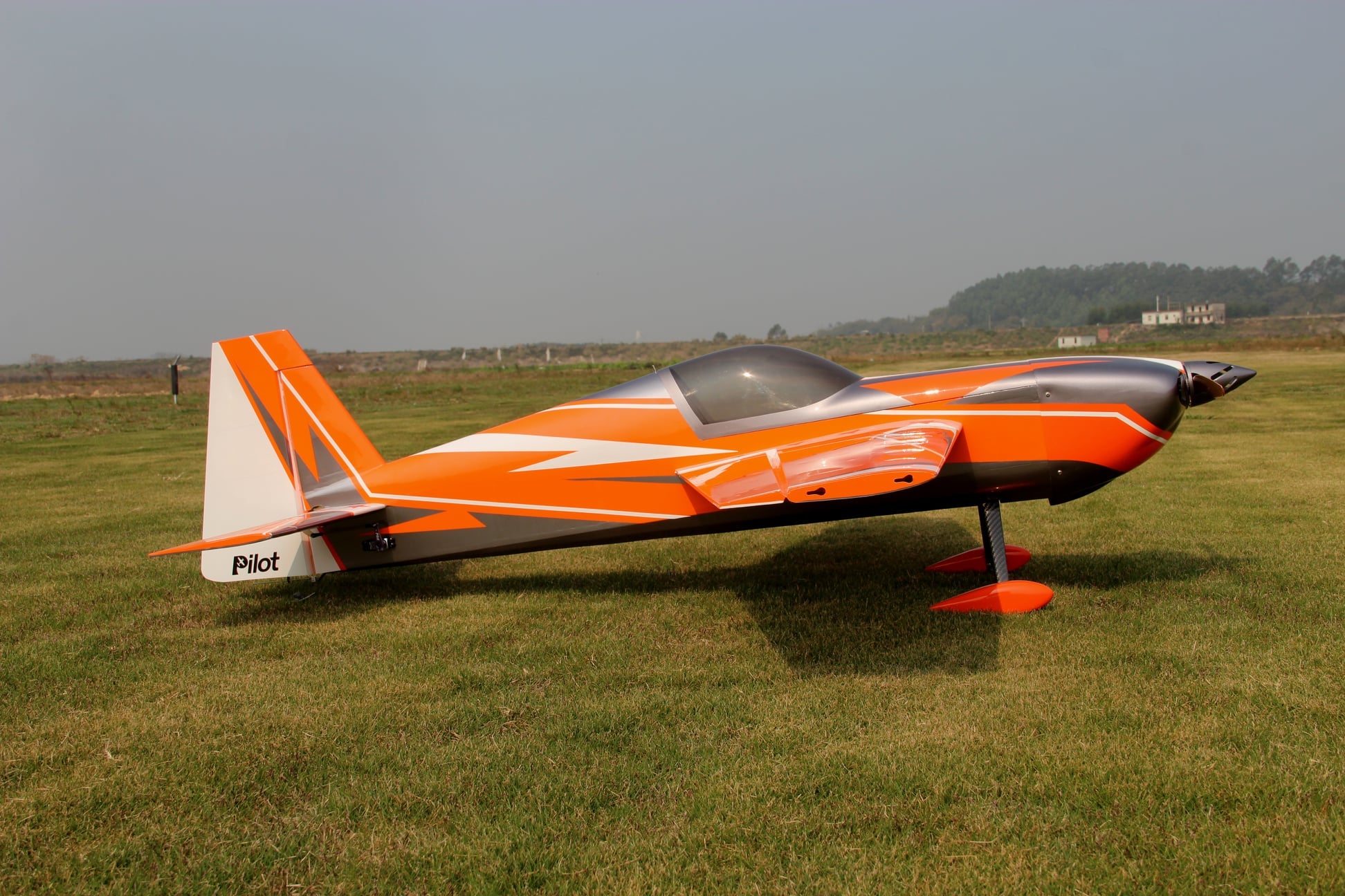 Pilot rc Laser 08 orange/silver 67" 1.70m