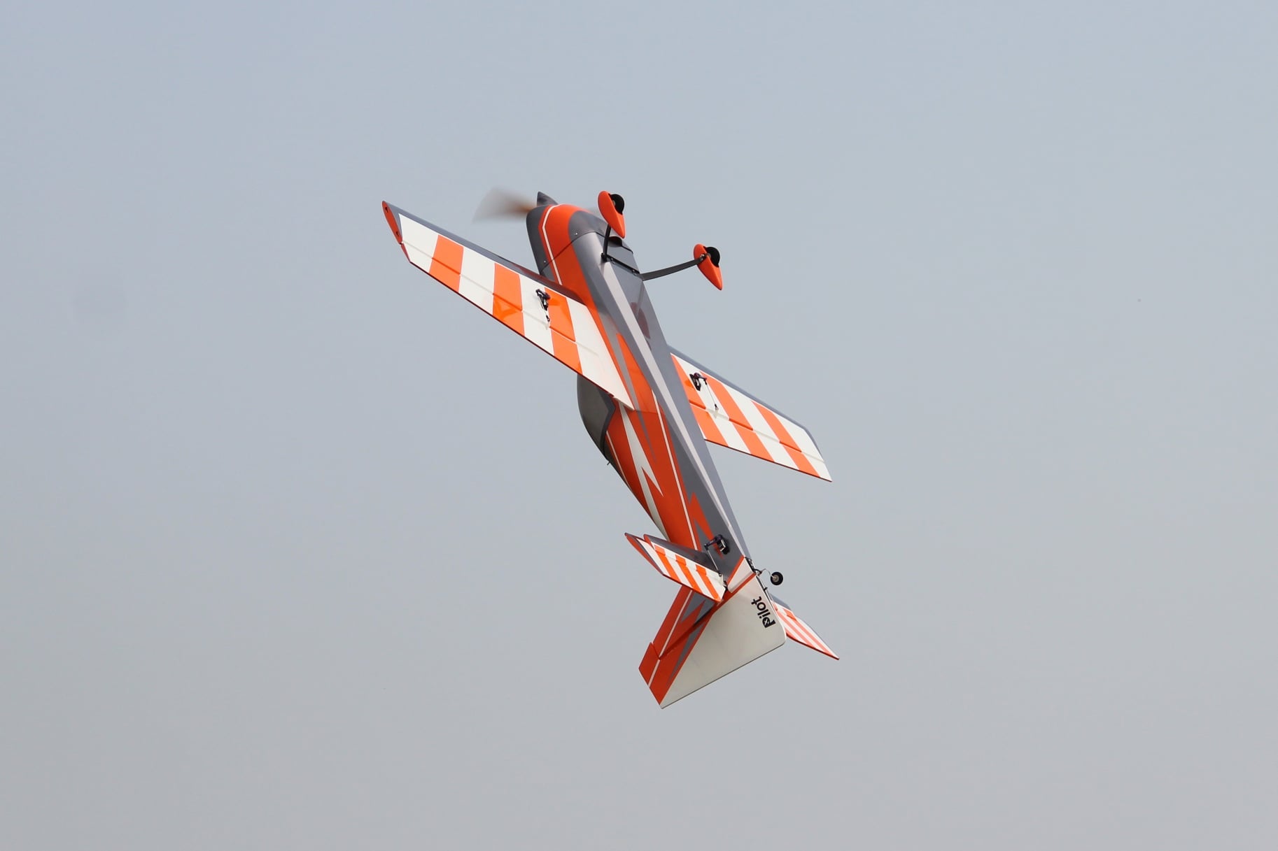 Pilot rc Laser 08 orange/silver 67" 1.70m