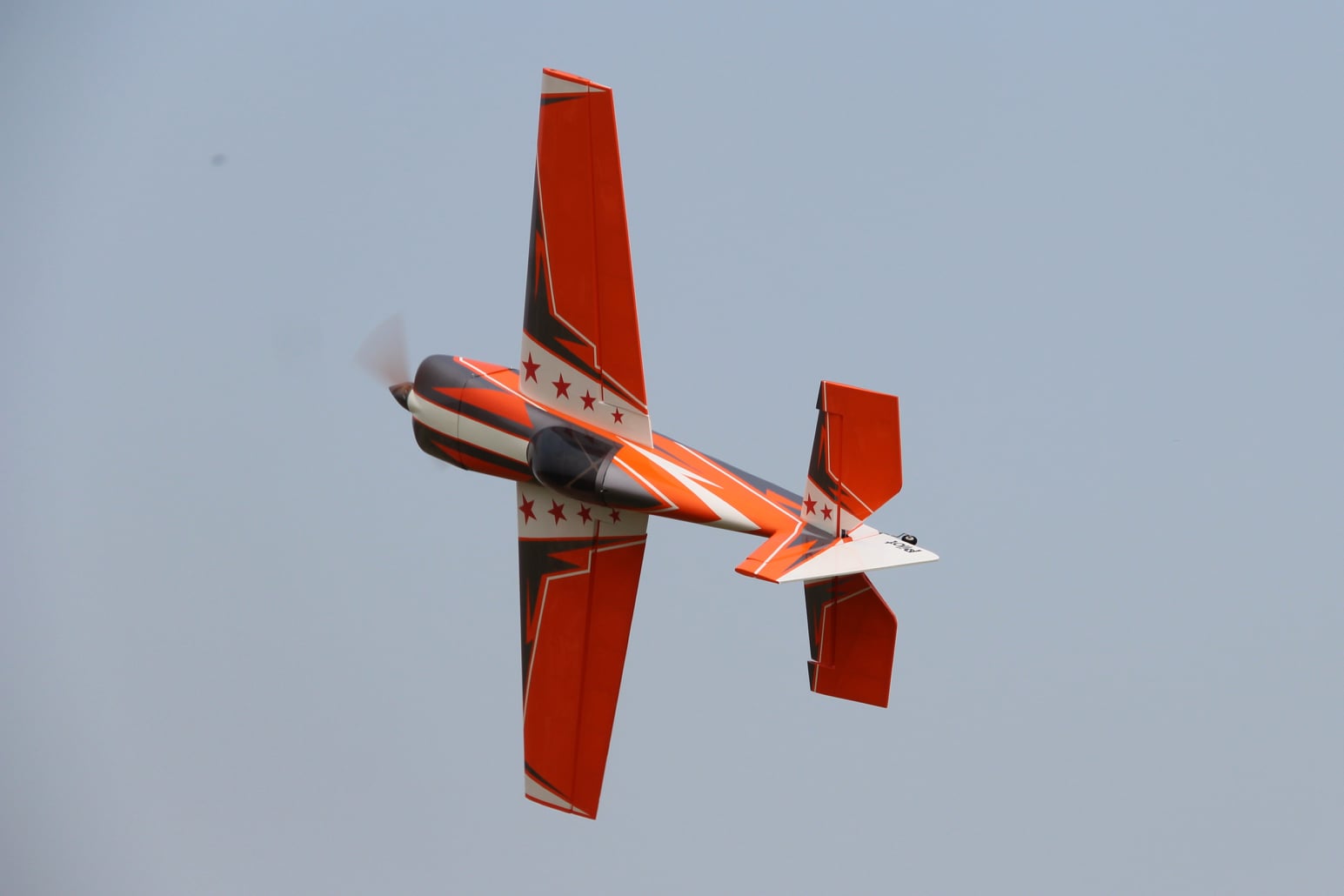 Pilot rc Laser 08 orange/silver 67" 1.70m