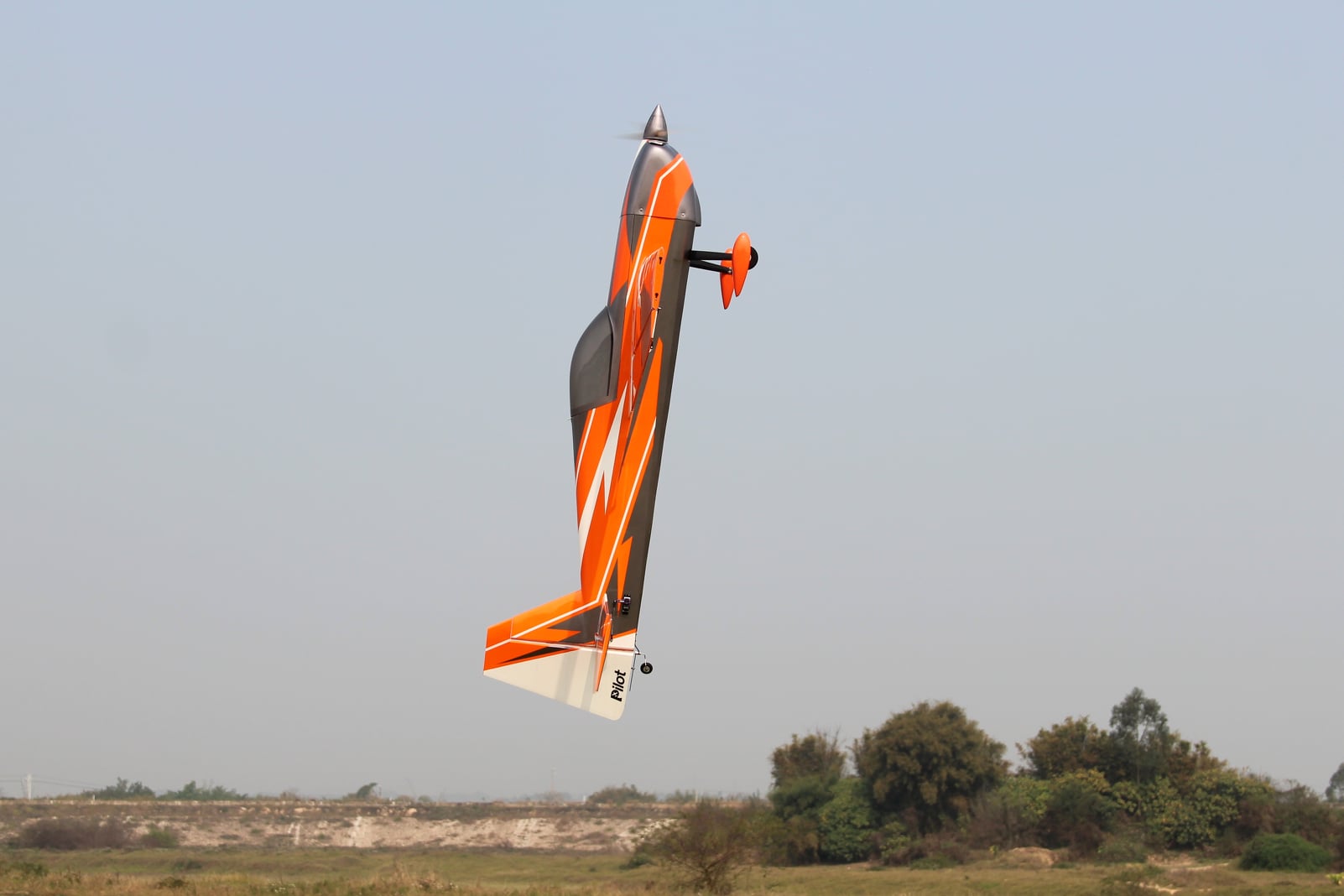 Pilot rc Laser 08 orange/silver 67" 1.70m