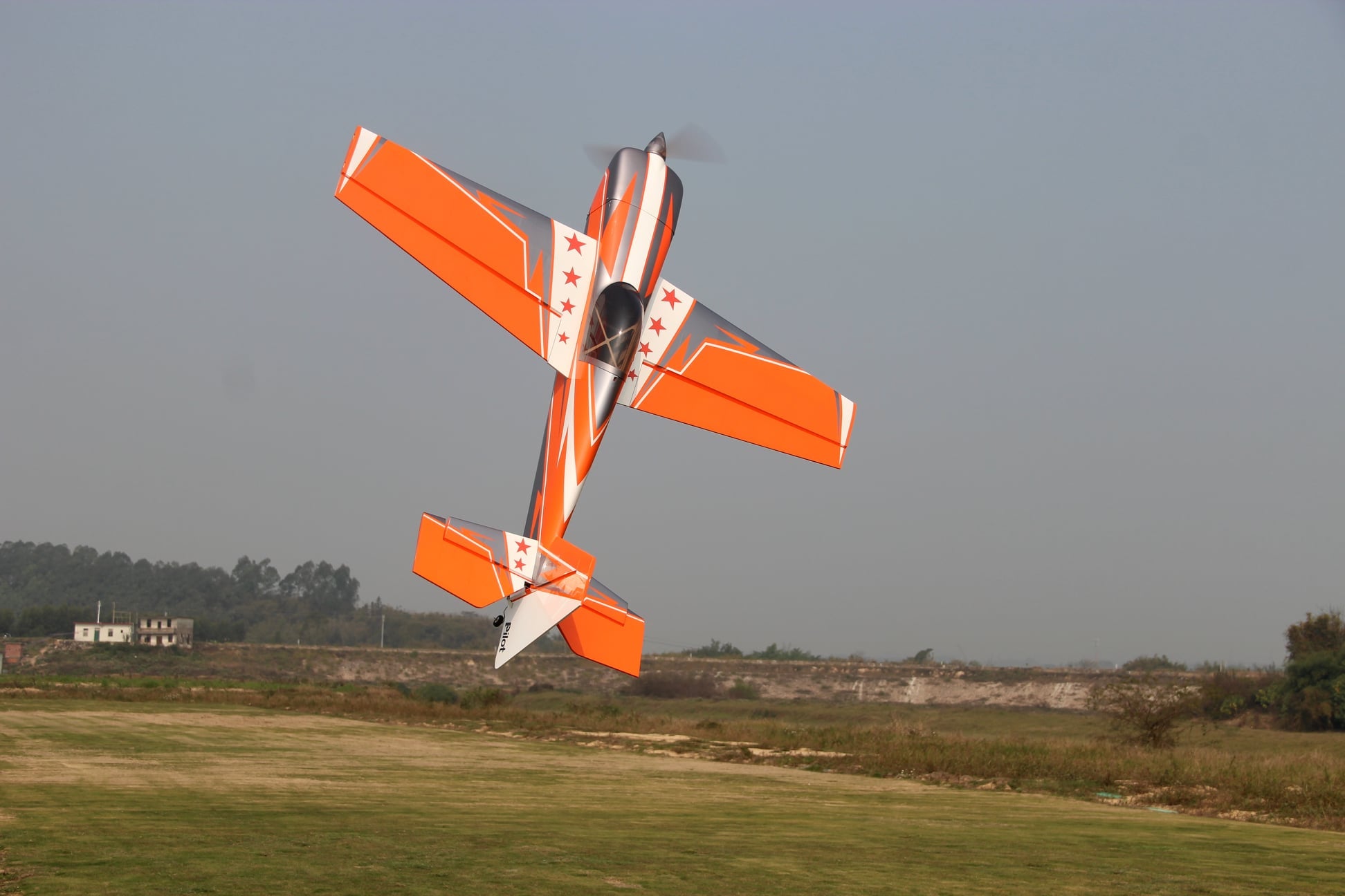 Pilot rc Laser 08 orange/silver 67" 1.70m
