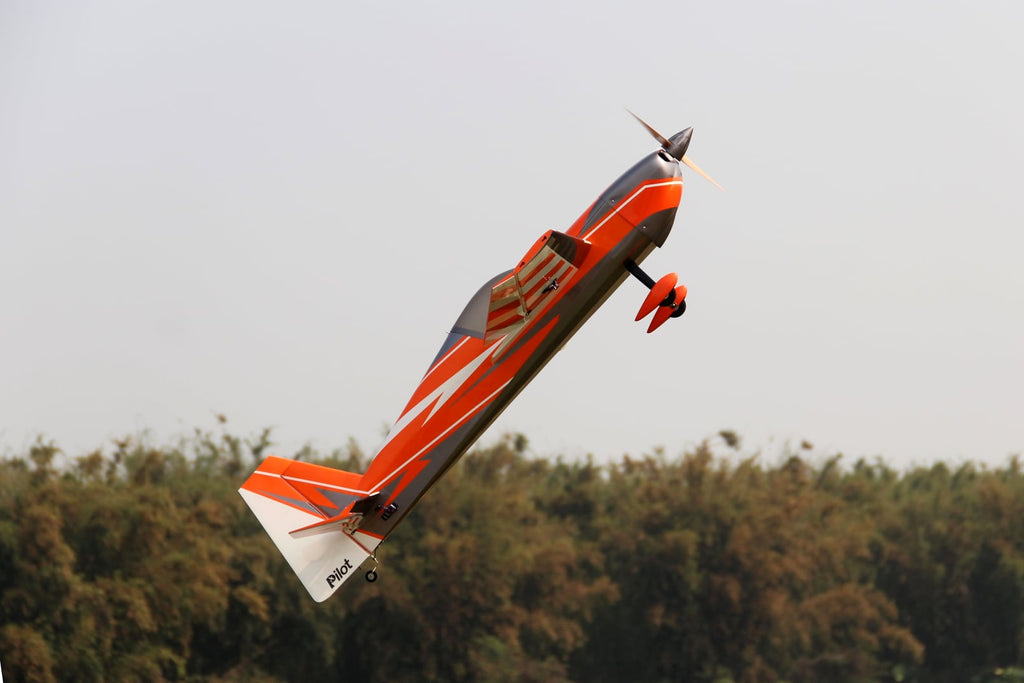 Pilot rc Laser 08 orange/silver 67" 1.70m