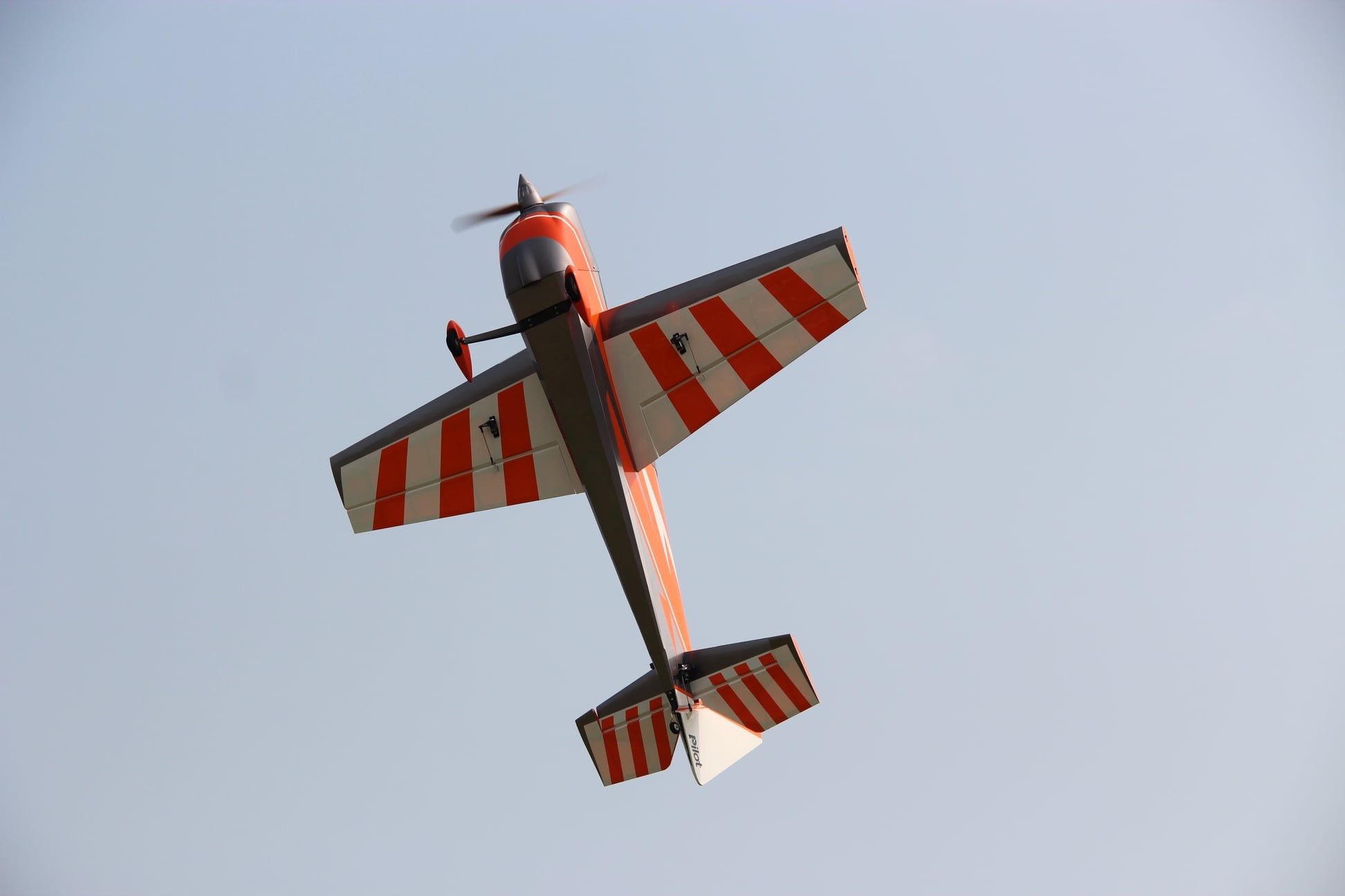 Pilot rc Laser 08 orange/silver 67" 1.70m